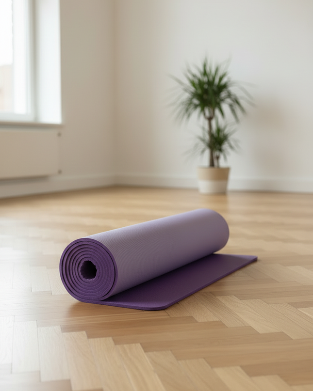 10Mm Yoga Mat - 10 mm dick, beidseitig nutzbar - Ansicht 3