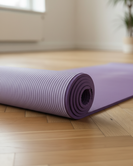 10Mm Yoga Mat - 10 mm dick, beidseitig nutzbar - Ansicht 4