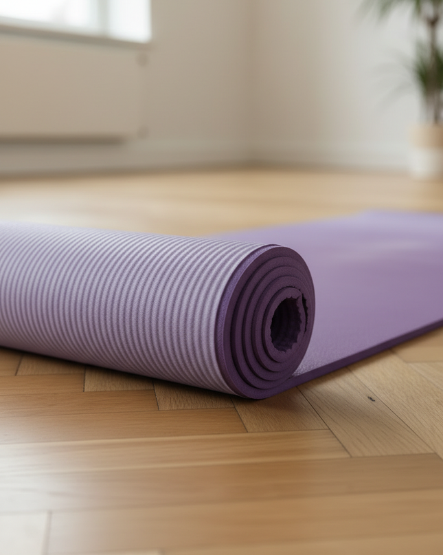 10Mm Yoga Mat - 10 mm dick, beidseitig nutzbar - Ansicht 4
