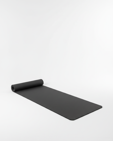 Dicke breite Yogamatte aus NBR - schwarz, 20 mm - Ansicht 5