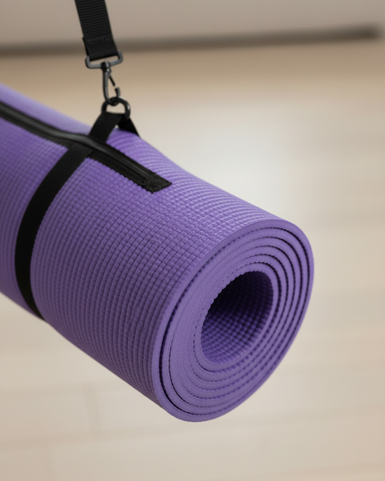 Fitnessmatte groß und rutschfest - 185x61 cm, 8 mm - Ansicht 4
