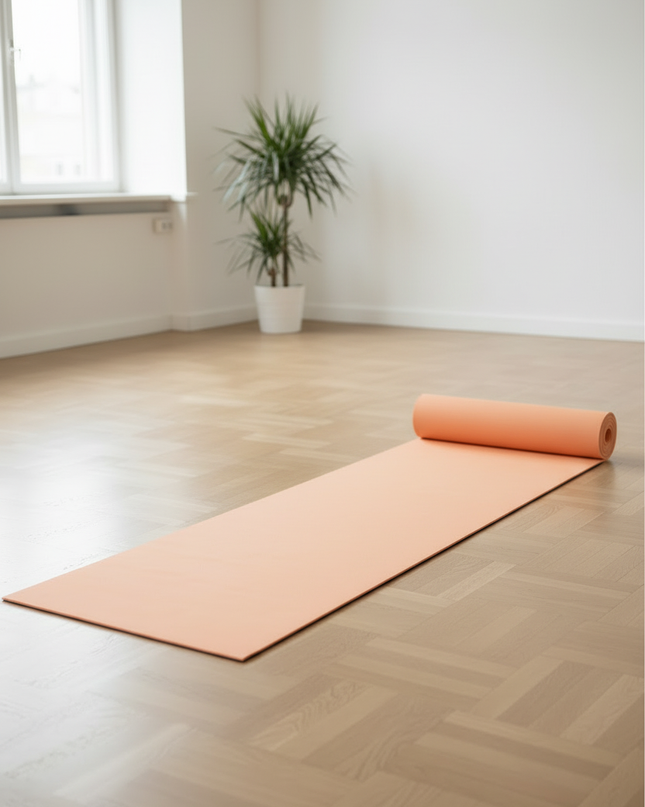 Fitnessmatte für Sport - Orange Pilatesmatte mit EVA-Schaum - Ansicht 3