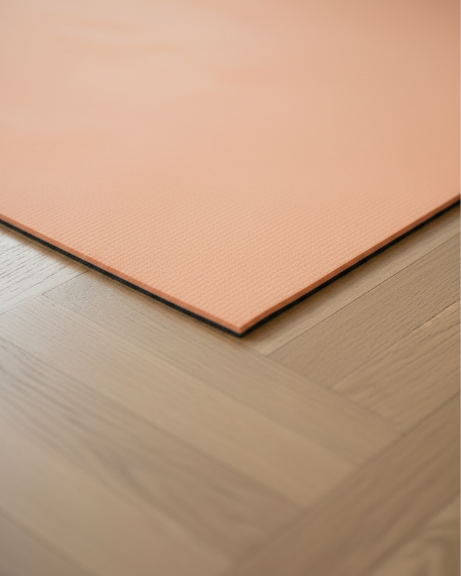 Fitnessmatte für Sport - Orange Pilatesmatte mit EVA-Schaum - Ansicht 4