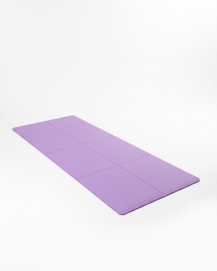 Leichte faltbare Yogamatte in Lila - 173 x 60 cm - Ansicht 5