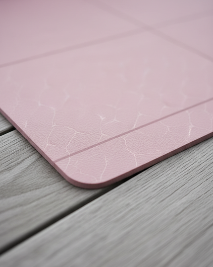 Light Pink Yoga Mat: faltbare 4 mm TPE-Matte - Ansicht 4