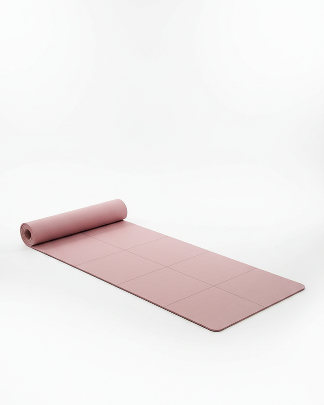 Light Pink Yoga Mat: faltbare 4 mm TPE-Matte - Ansicht 5