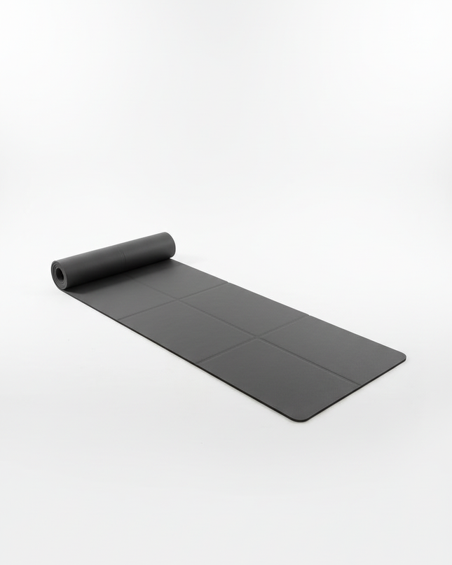 Light Travel Yoga Mat - anthrazit, 6 mm, 400 g - Ansicht 5