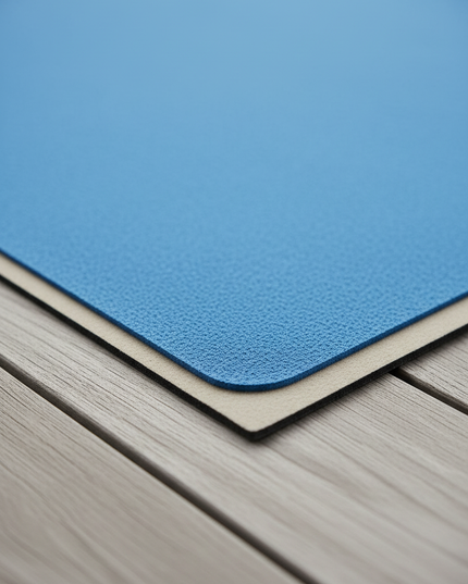 Microfaser-Yogatuch - blau, 183 x 61 cm, saugstark - Ansicht 4