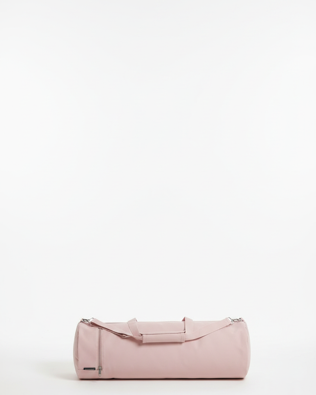 Pinke Yoga Bag mit Kordelzug und Fronttasche - Ansicht 5