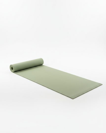 Reise-Sportmatte: olivgrüne Pilatesmatte, 180x50 cm - Ansicht 5