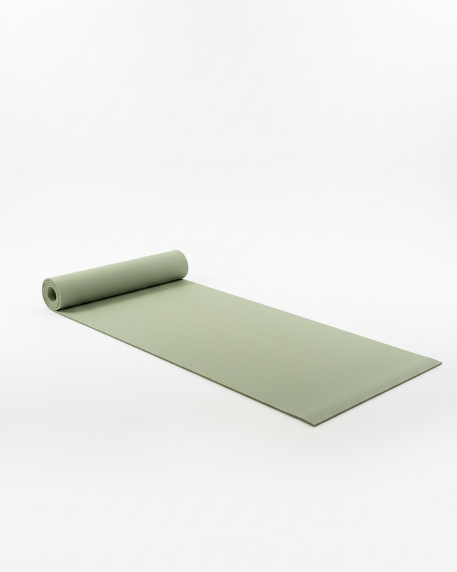 Reise-Sportmatte: olivgrüne Pilatesmatte, 180x50 cm - Ansicht 5