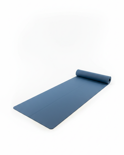 Reise-Yogamatte ultraleicht - ultraleichte blaue Matte - Ansicht 5