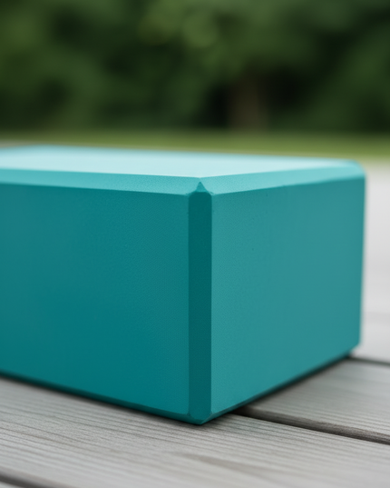 Soft Yoga Blocks in Petrolgrün - leichter Yogablock - Ansicht 4