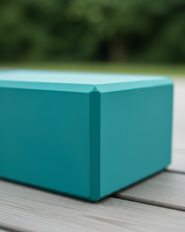 Soft Yoga Blocks in Petrolgrün - leichter Yogablock - Ansicht 4