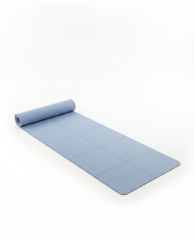 Lightweight Foldable Travel Yoga Mat 4 mm hellblau - Ansicht 5
