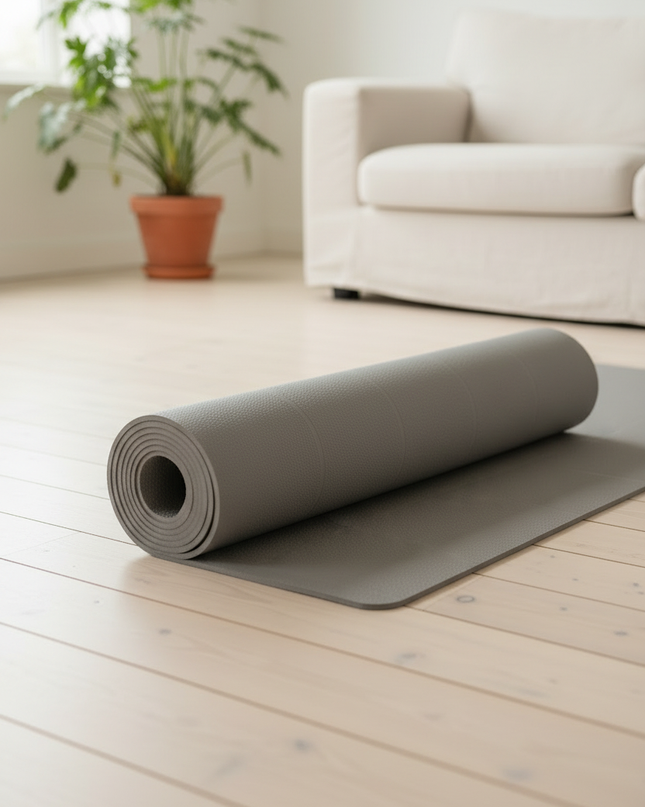 Waterproof Outdoor Yoga Mat: graue faltbare Yogamatte - Ansicht 3