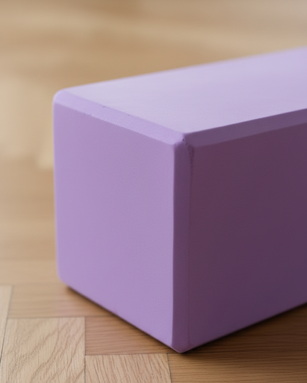Weicher Yoga-Block in Lila | Yogamatte - Ansicht 4