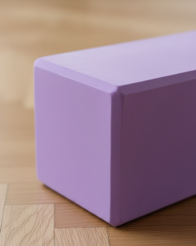 Weicher Yoga-Block in Lila | Yogamatte - Ansicht 4