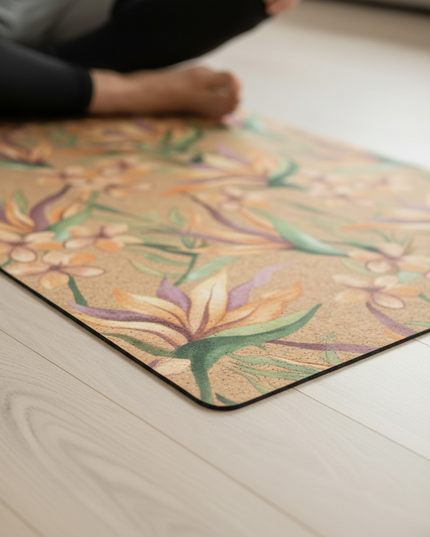 Foldable Yoga Mats: Faltbare Korkmatte - Ansicht 4