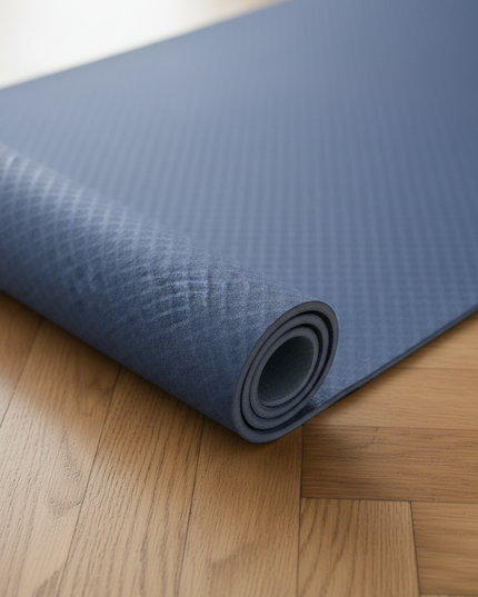 Yogamatte groß und breit: 6 mm Dämpfung, TPE - Ansicht 4