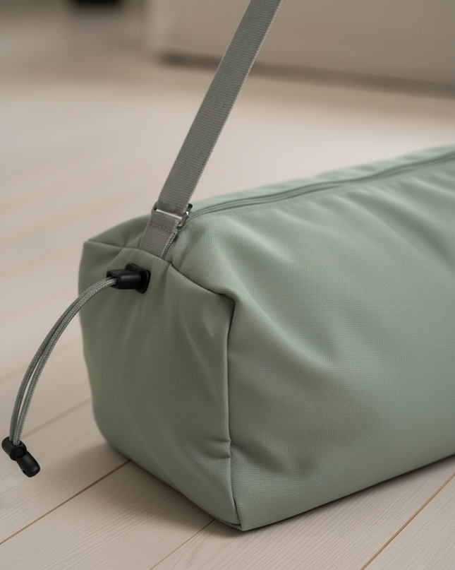 Yogatasche Nylon in Salbeigrün - mit Kordelzug - Ansicht 4