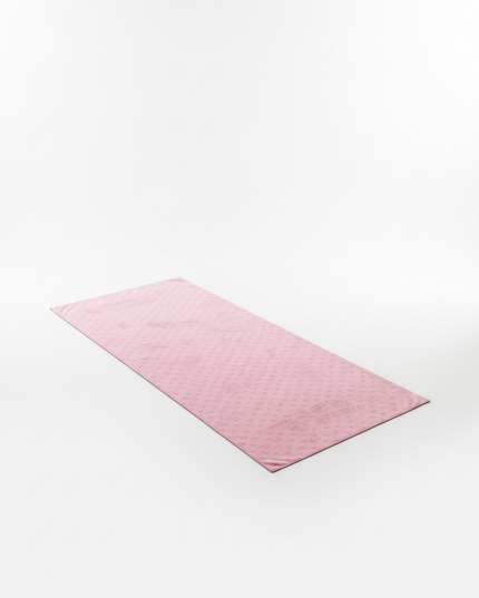 Yogatuch mit Noppen - rutschfestes rosa Mikrofaser-Handtuch - Ansicht 5